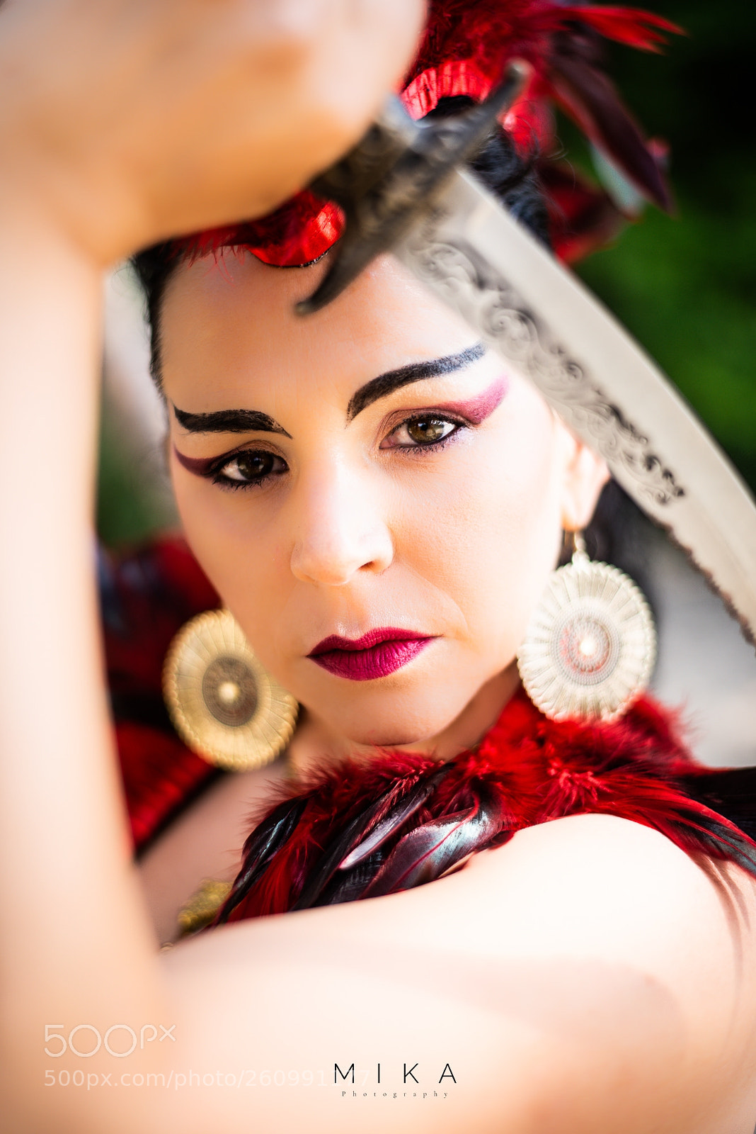 Nikon D800 sample photo. Assasini in red photography