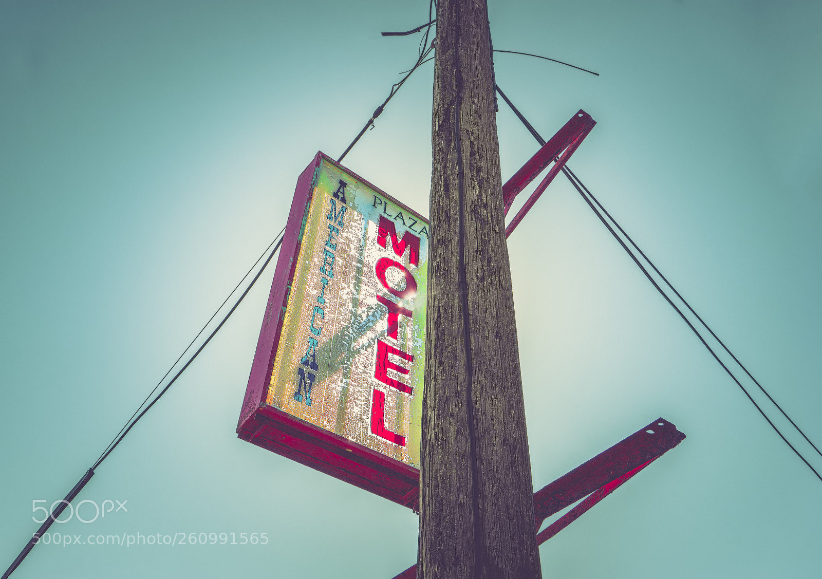 Sony a7R sample photo. American motel#2 photography