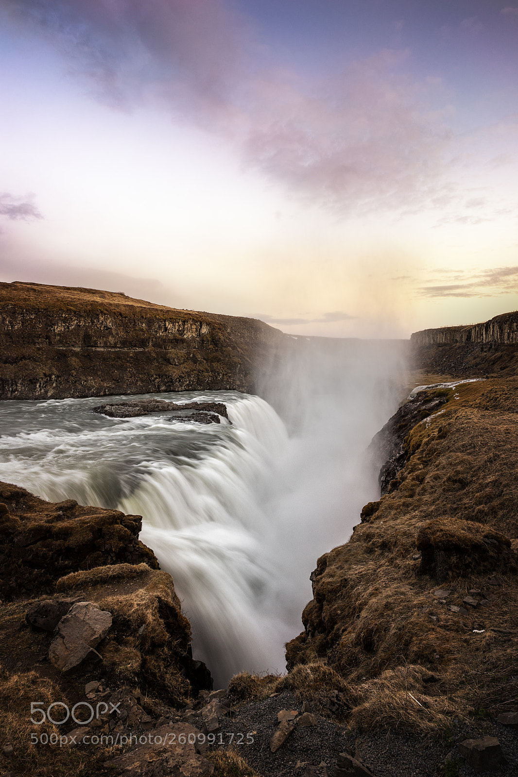 Sony a7 sample photo. Gulfoss photography