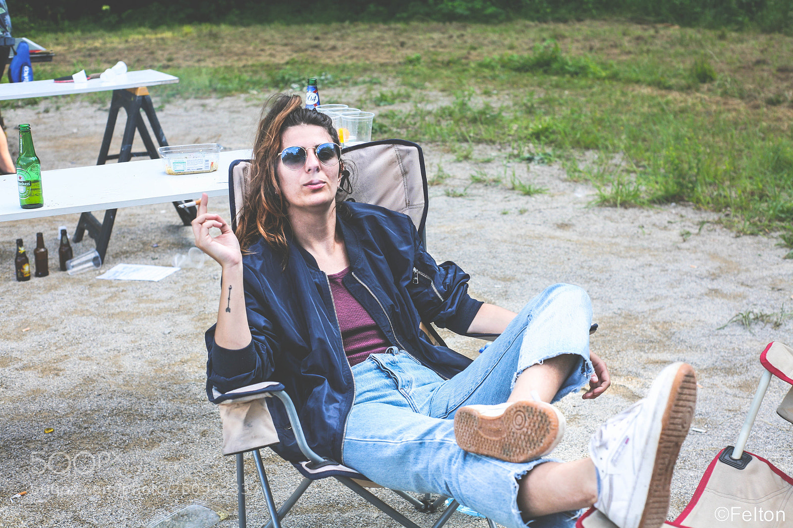 Canon EOS 5D sample photo. Chill & beer photography