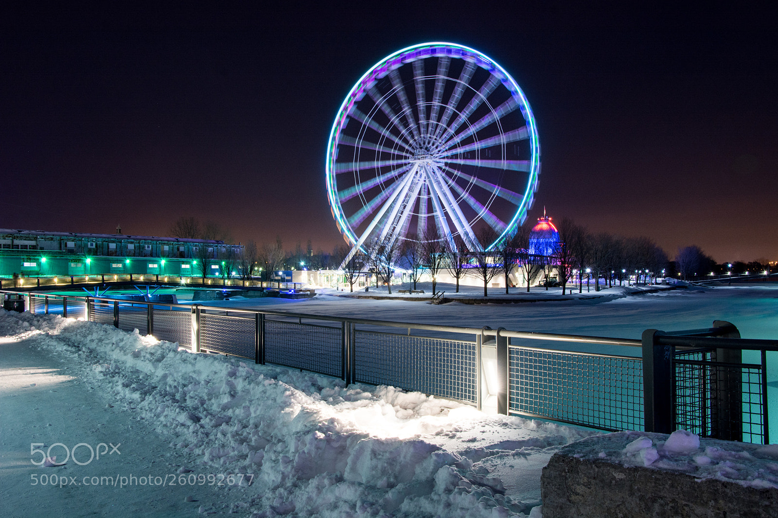 Nikon D7100 sample photo. Ferris wheel photography