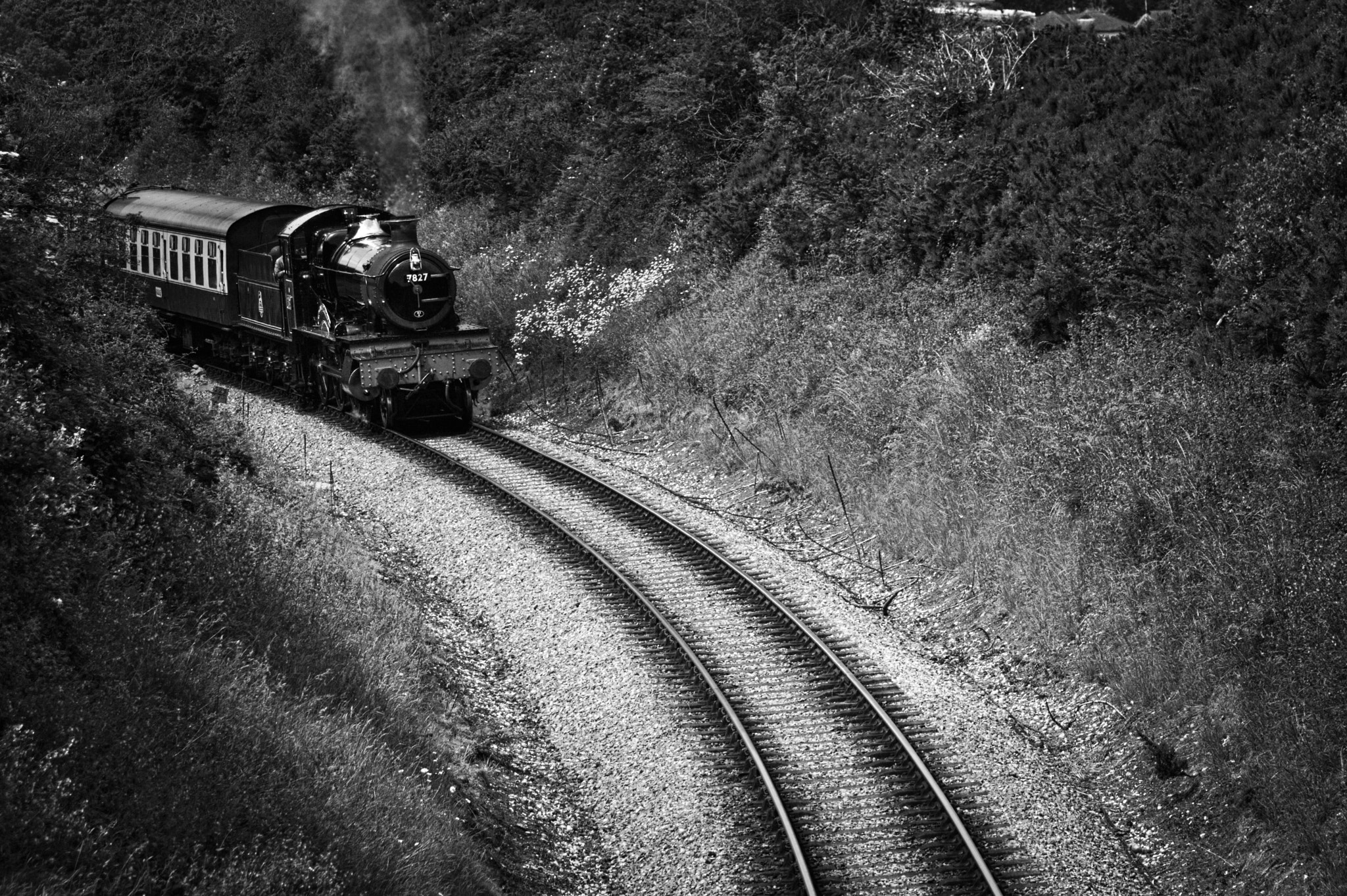 Canon EOS 50D sample photo. Steam train photography
