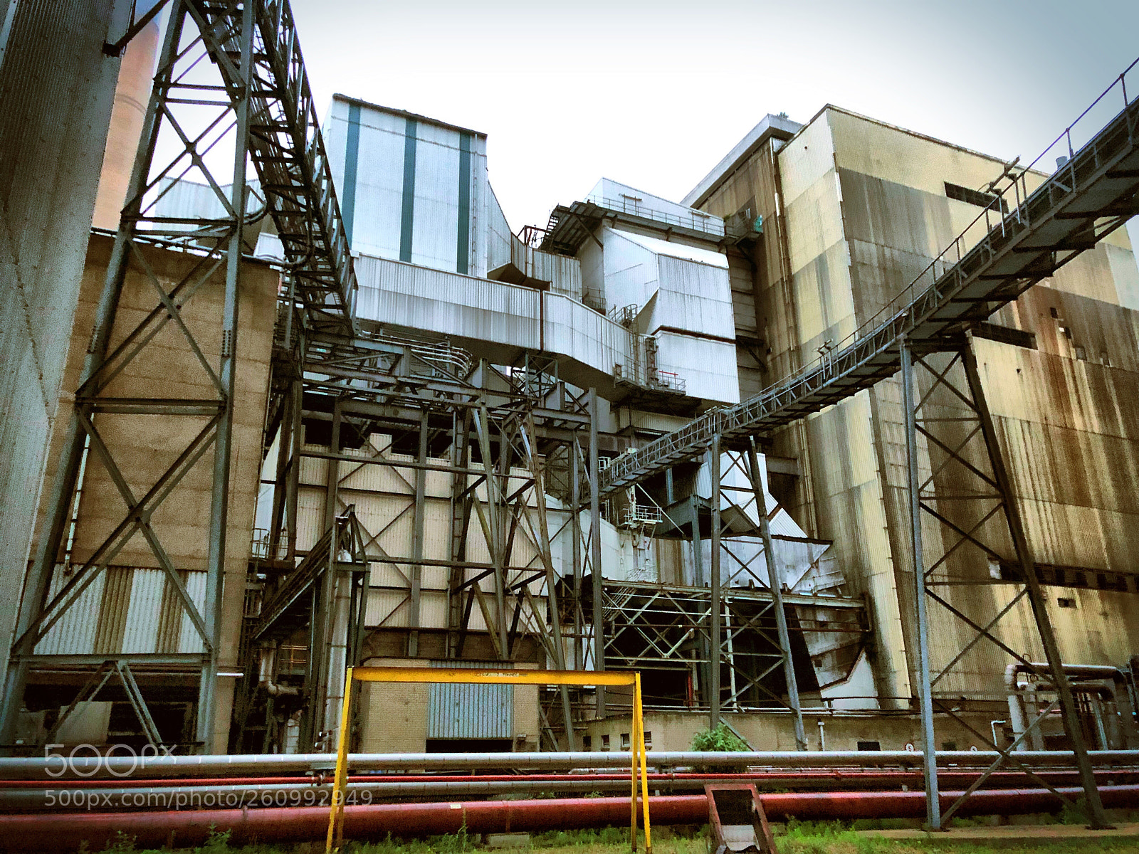 Apple iPhone X sample photo. Abandoned industry photography