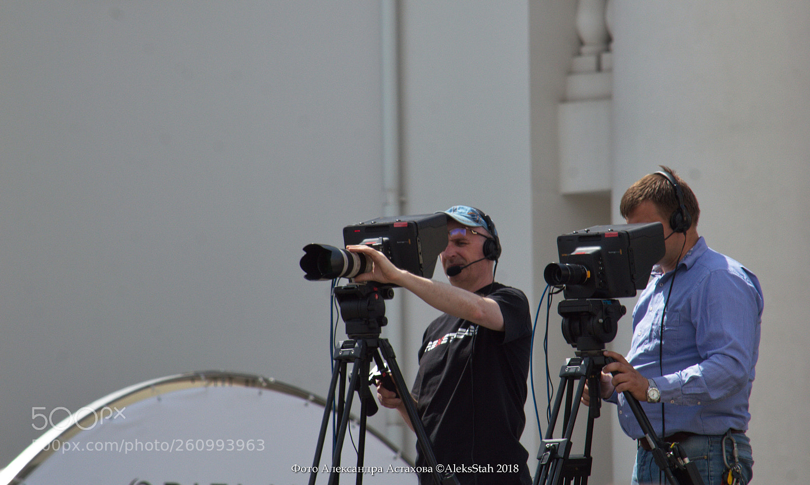 Nikon D3200 sample photo. Video operators photography