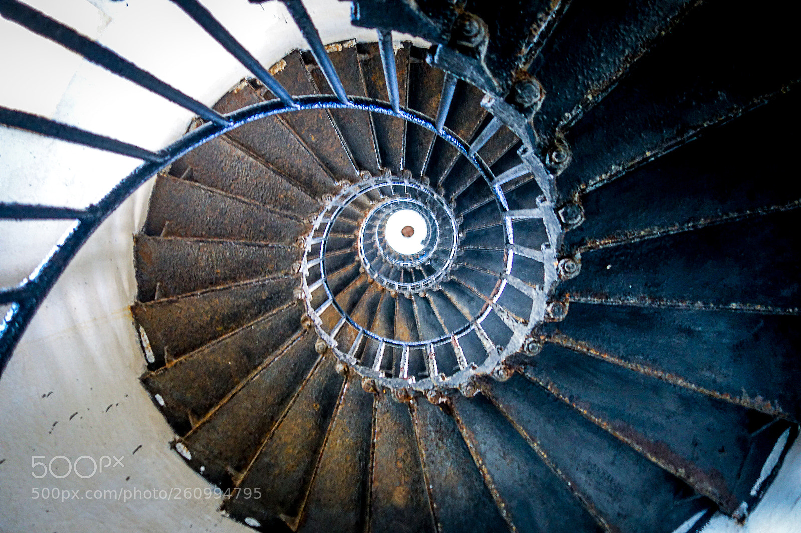 Sony Cyber-shot DSC-RX100 II sample photo. Rusty spiral stairs in photography