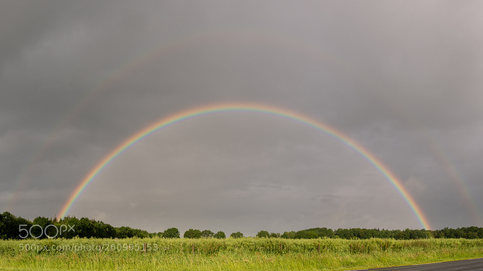 Nikon D610 sample photo. Arc en ciel photography