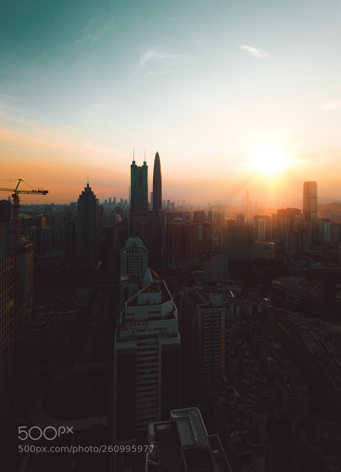 DJI FC220 sample photo. Shenzhen photography