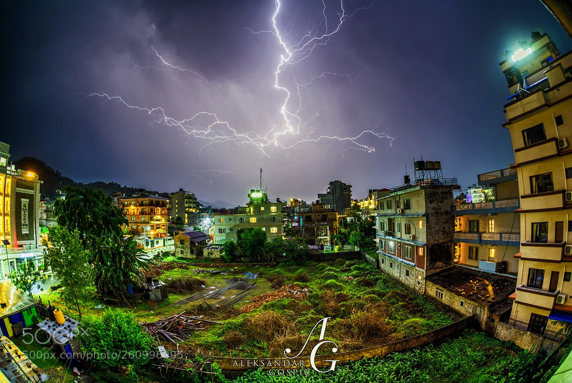 Nikon D850 sample photo. Himalayan electrification photography