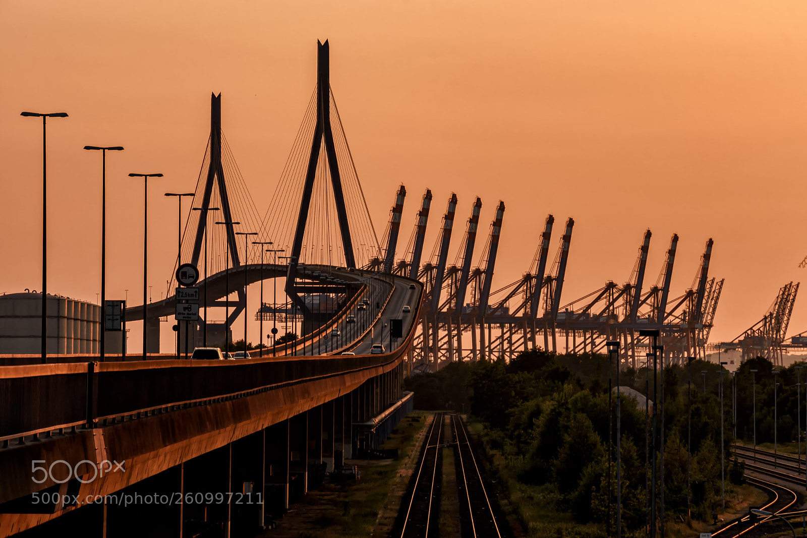 Nikon D7200 sample photo. Köhlbrandbrücke photography