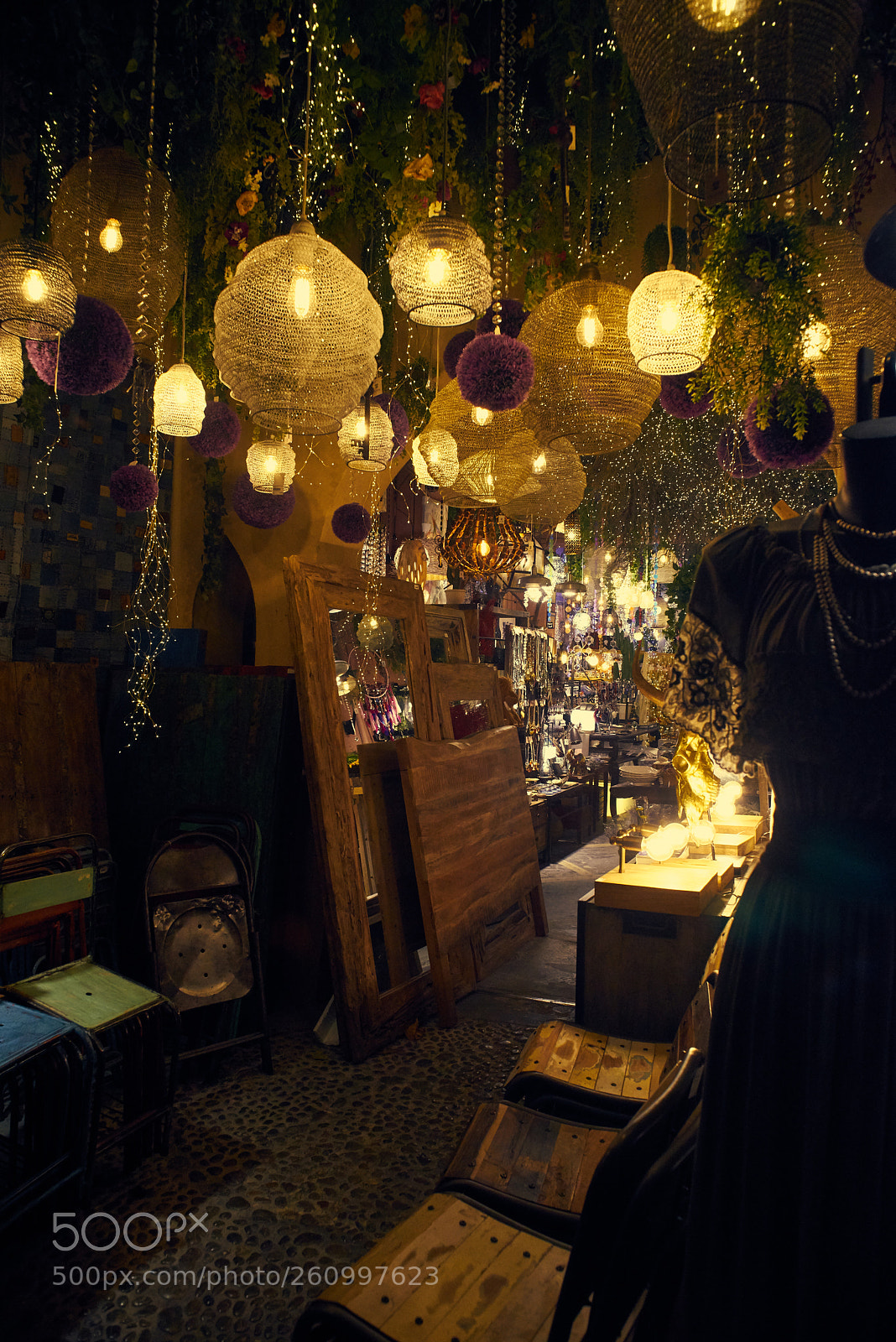 Sony a7R sample photo. Light store photography