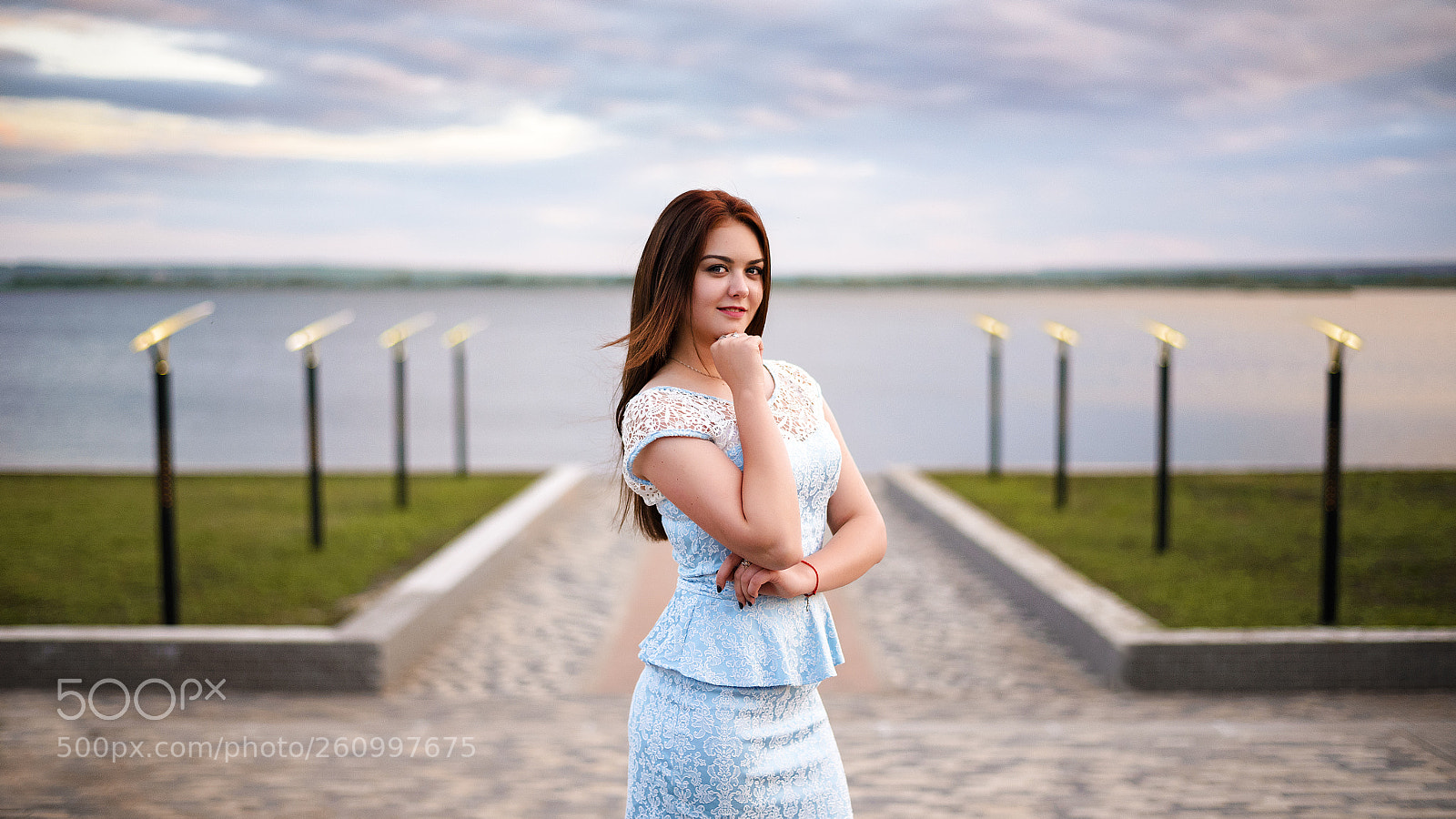 Nikon D610 sample photo. The girl and promenade photography