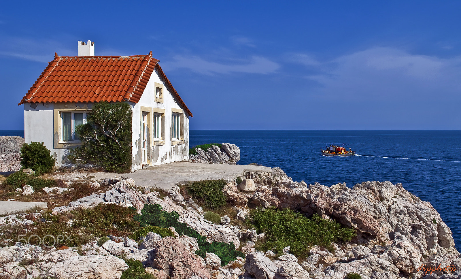 Nikon D7000 sample photo. Cottage by the sea photography