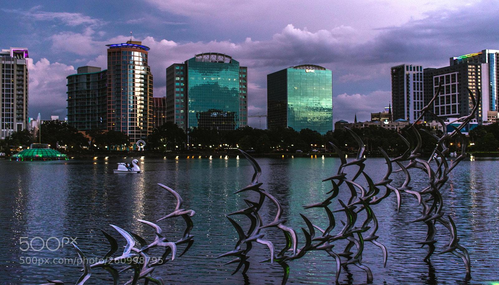 Canon EOS 80D sample photo. Lake eola, orlando, fl photography