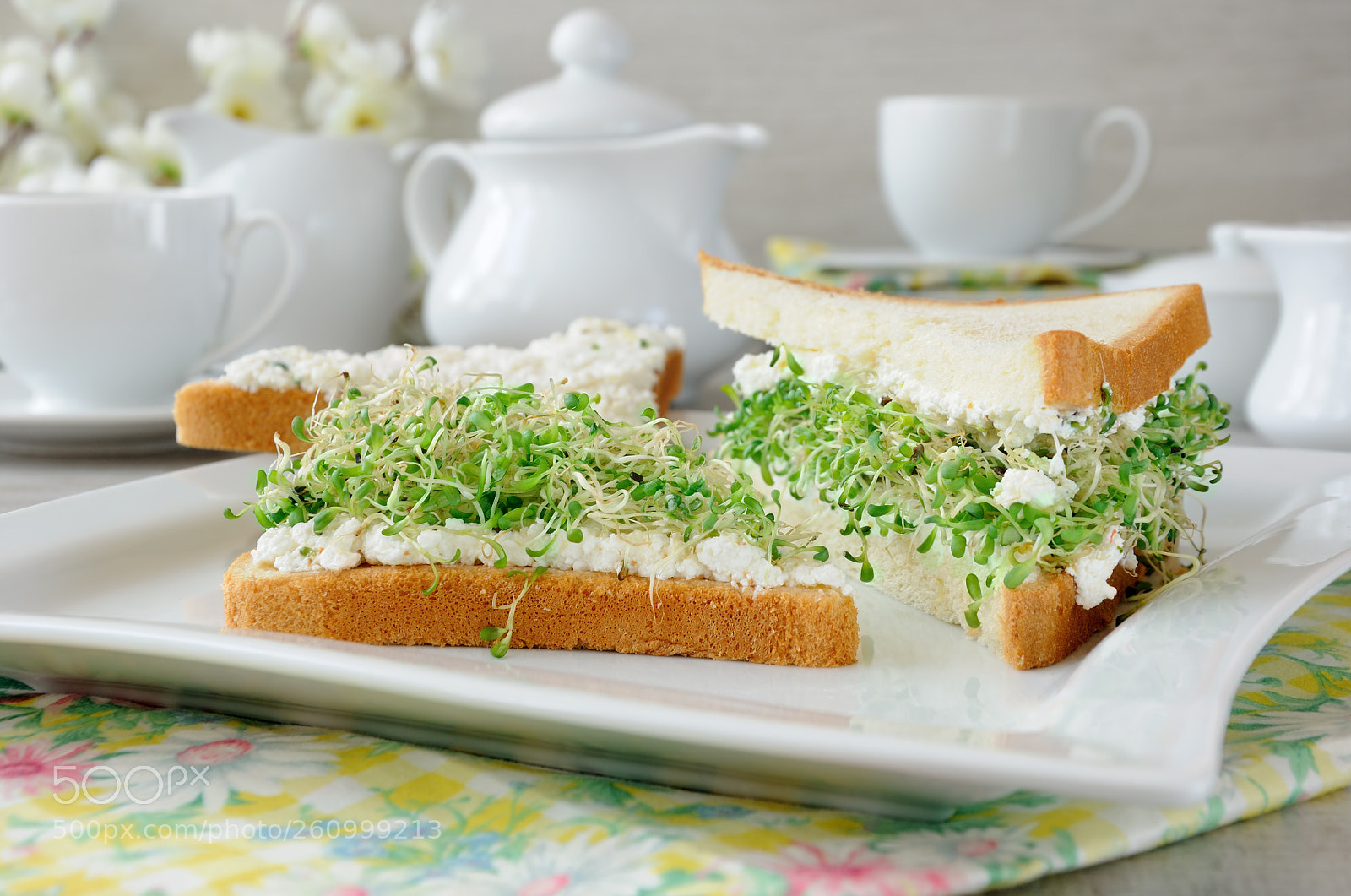 Nikon D90 sample photo. Sandwich with ricotta and photography