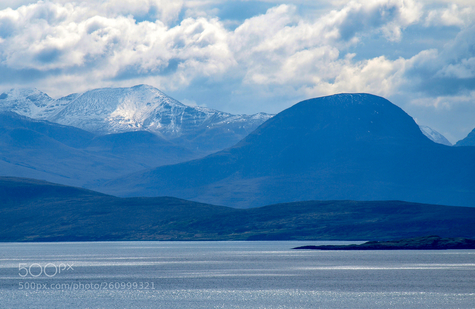 Olympus E-510 (EVOLT E-510) sample photo. Ben mor coigach, surrounding photography
