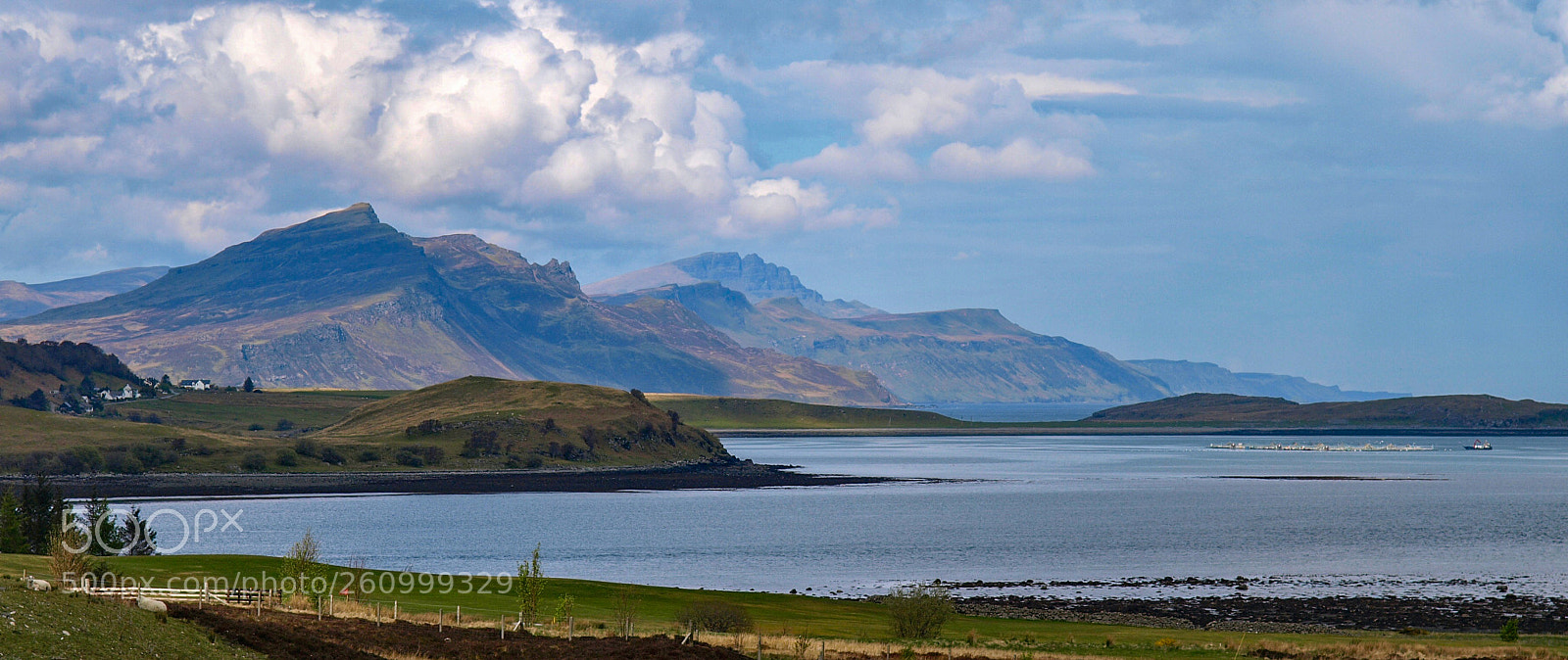 Olympus E-510 (EVOLT E-510) sample photo. Isle of skye, right photography