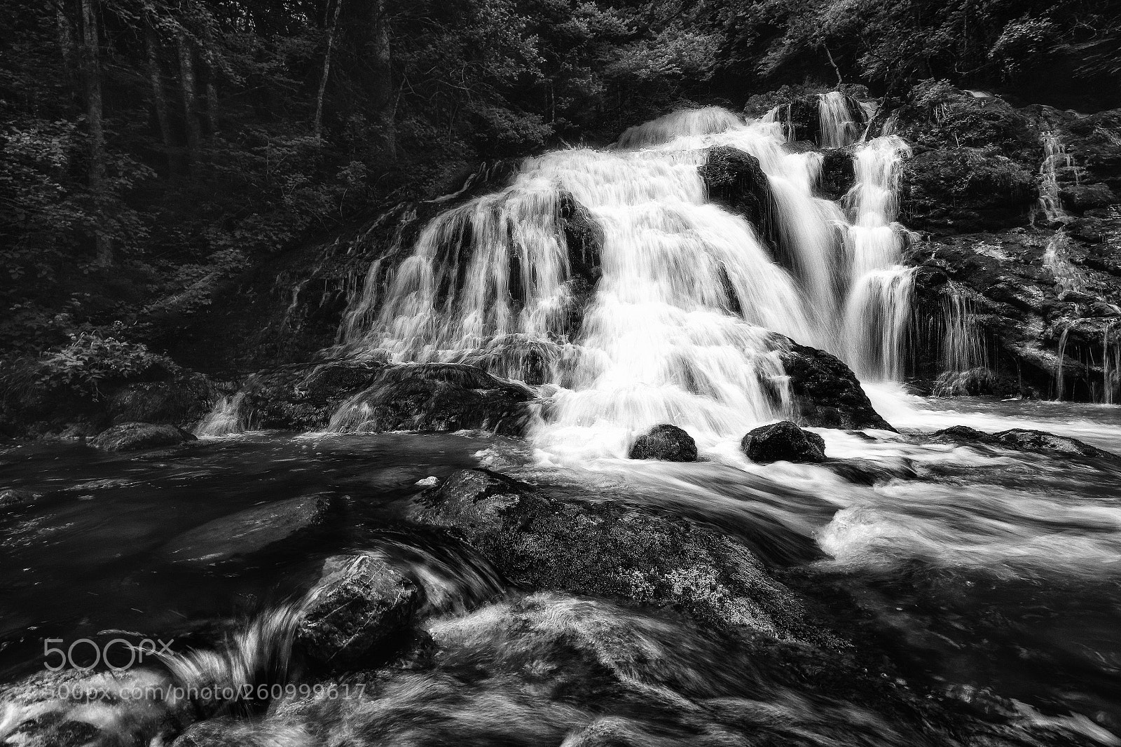 Canon EOS 6D sample photo. Waterfall from the alps photography