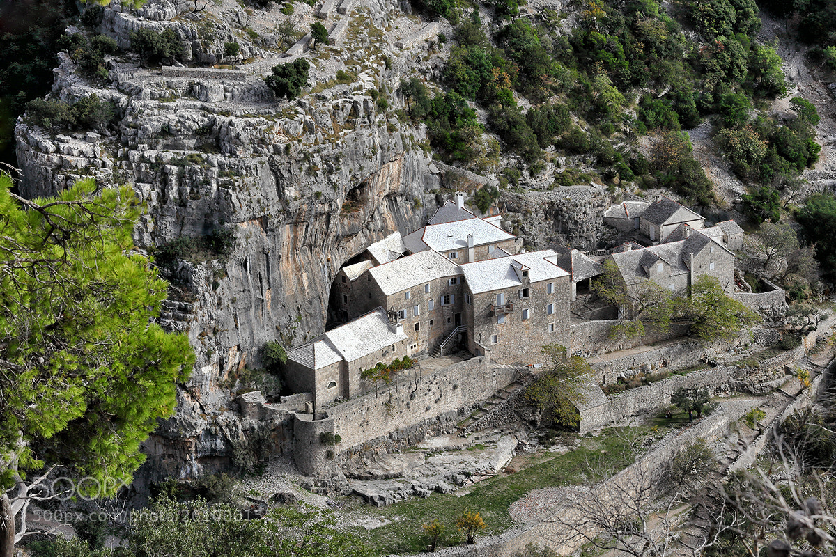 Canon EOS 5D Mark II sample photo. Pustinja blaca monastery photography