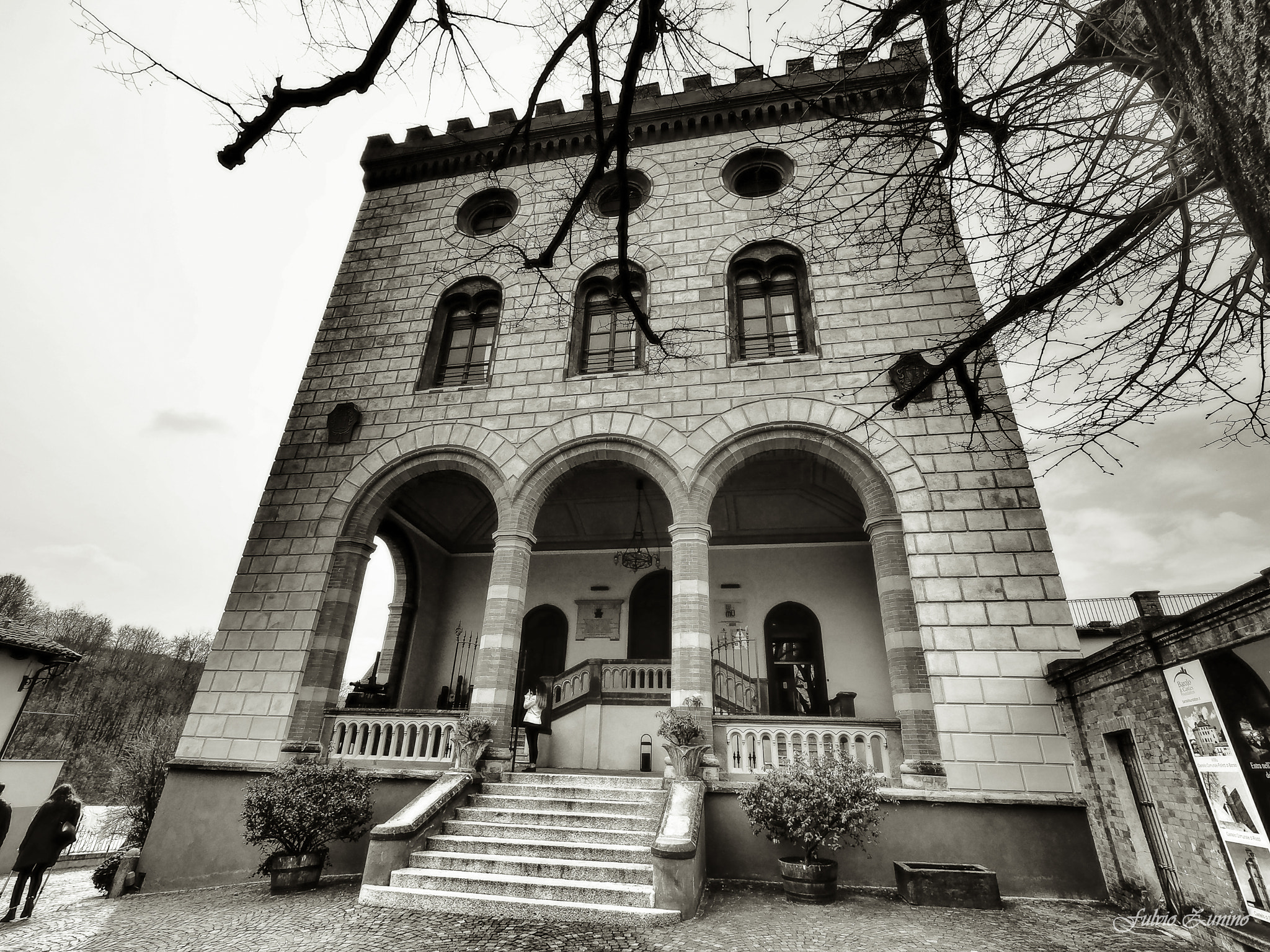 Olympus PEN-F sample photo. Barolo castle (2) photography