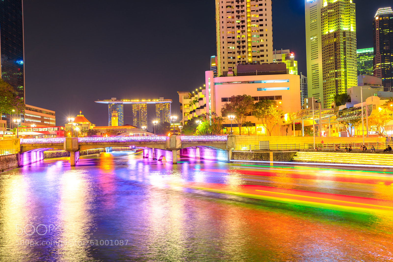 Canon EOS 5D Mark IV sample photo. Clarke quay bridge photography