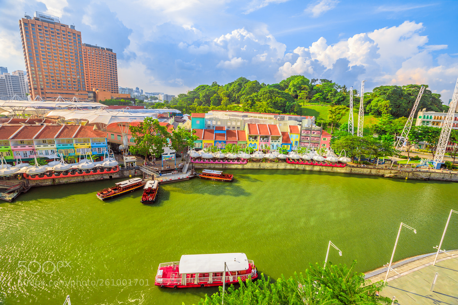 Canon EOS 5D Mark IV sample photo. Clarke quay aerial photography
