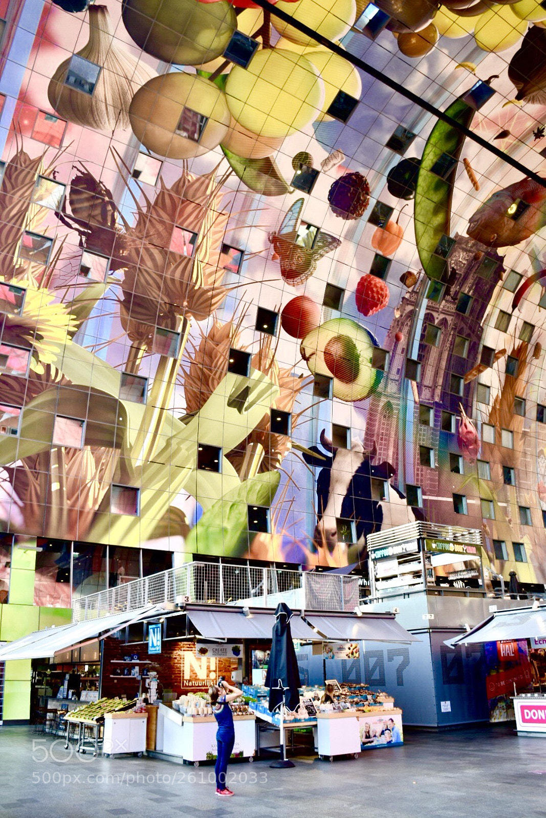 Nikon D5300 sample photo. Markthal rotterdam photography