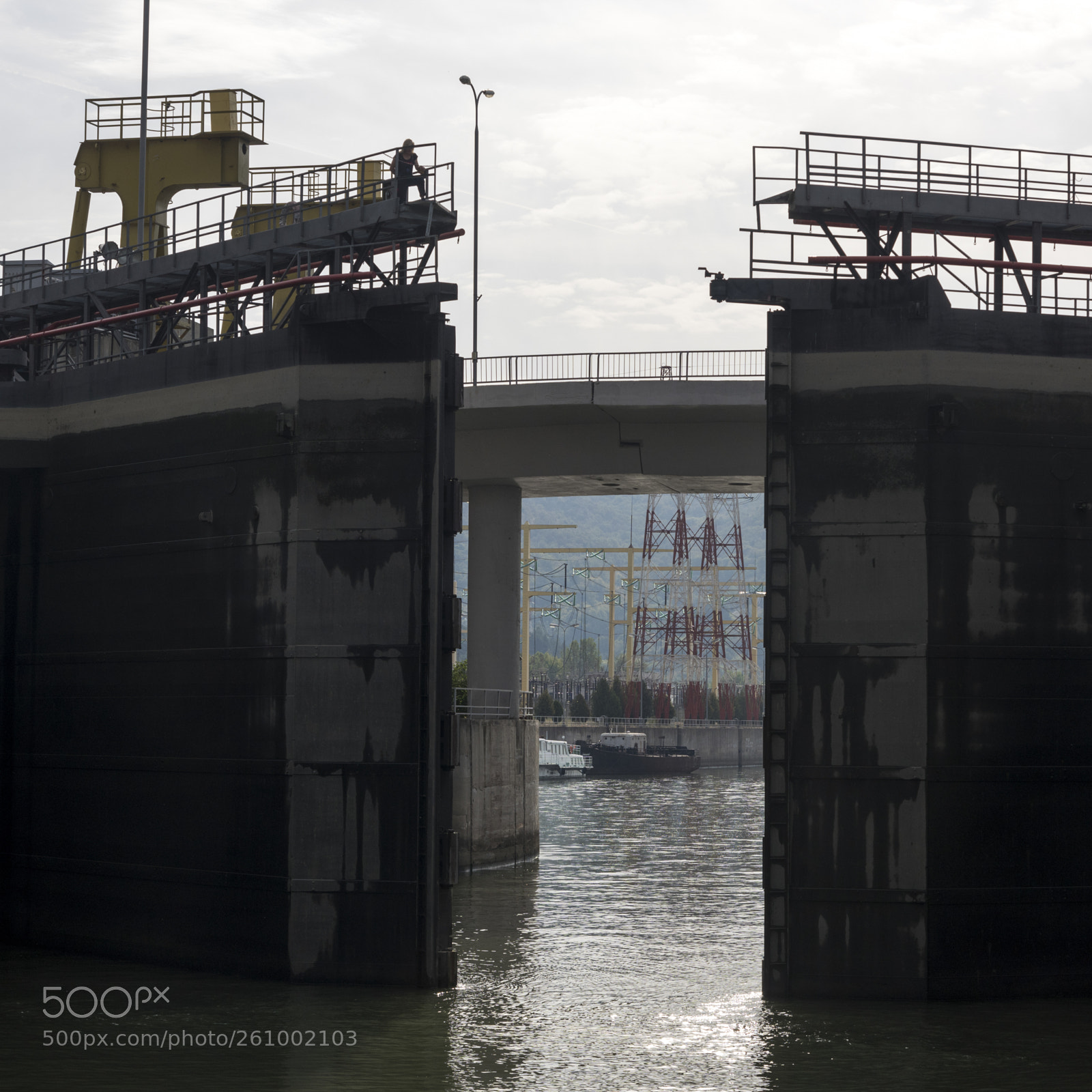Nikon D810 sample photo. Dam on the danube photography