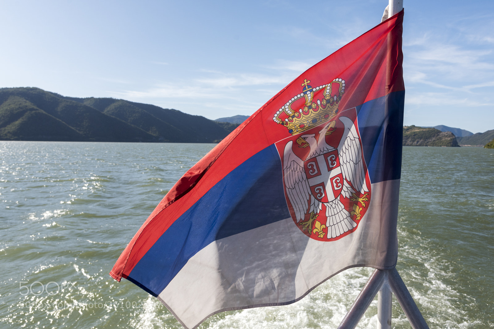 Nikon D810 sample photo. Flag of serbia on photography