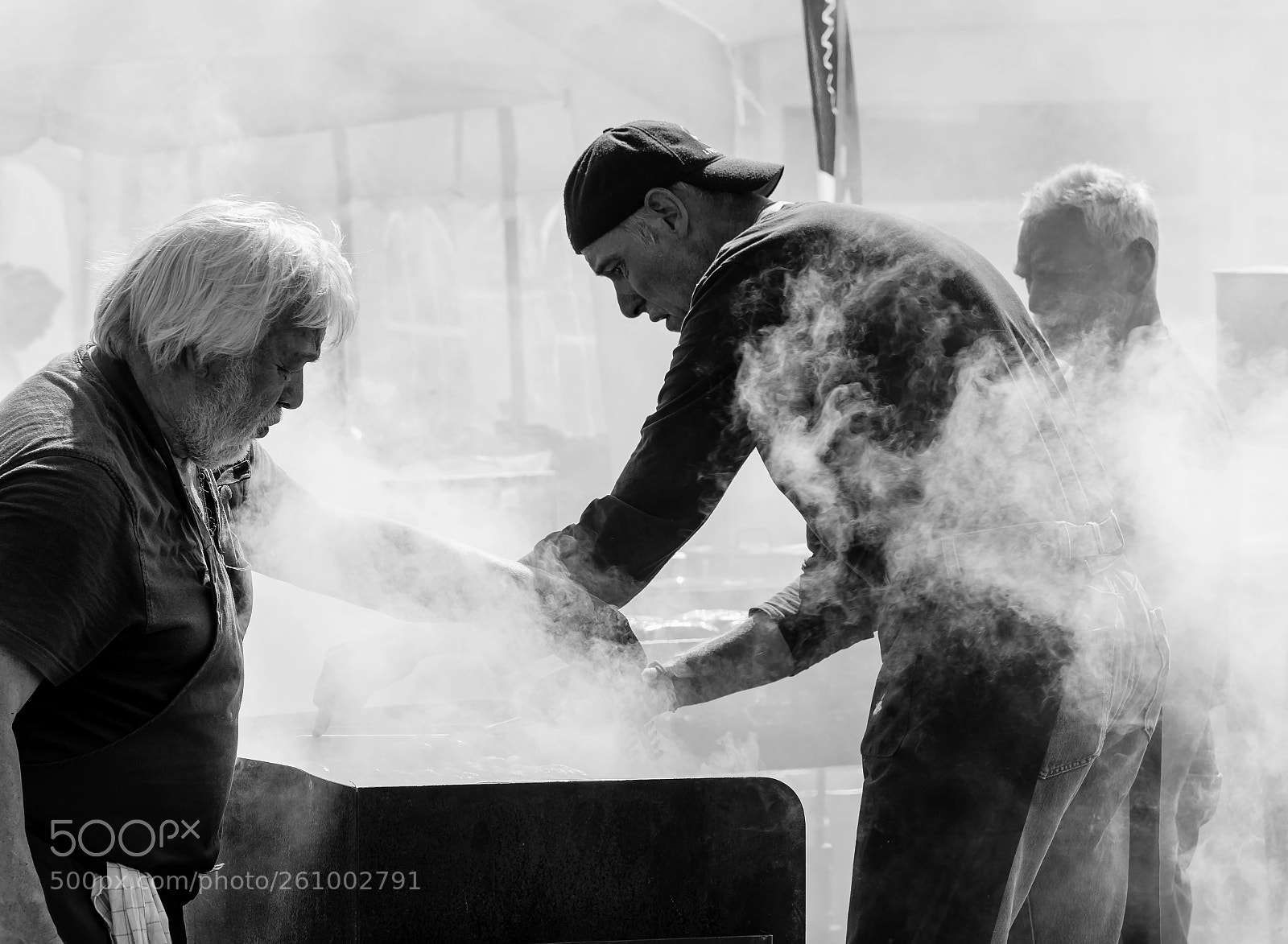 Nikon D7200 sample photo. Bbq men photography