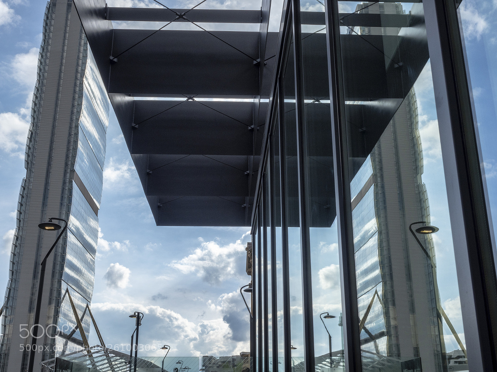 Olympus OM-D E-M1 Mark II sample photo. Isozaki tower at citylife photography