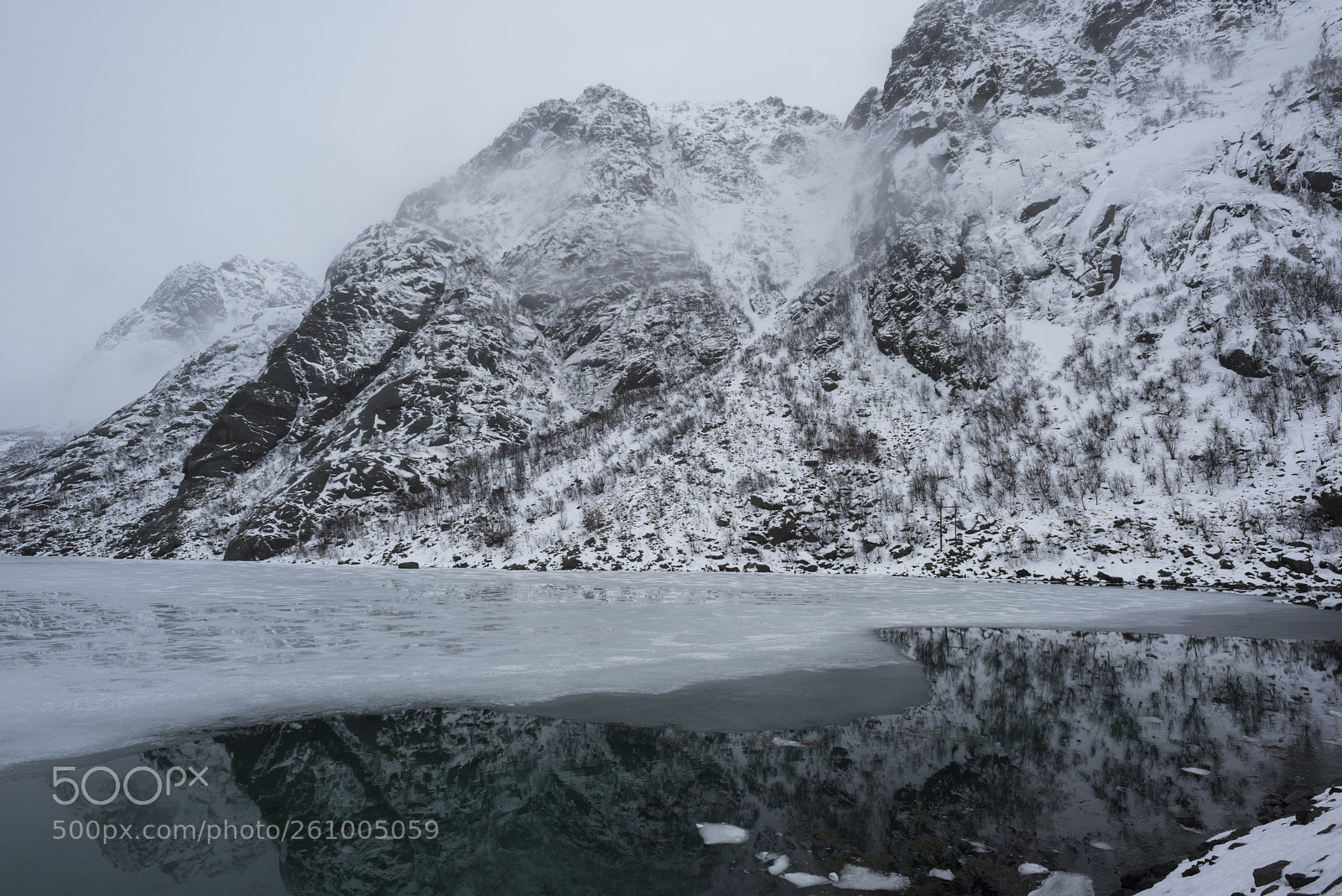 Nikon D810 sample photo. Reflection of mountain in photography