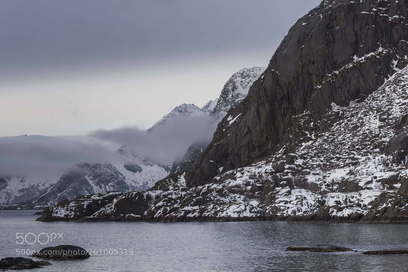 Nikon D810 sample photo. Fog over mountains at photography