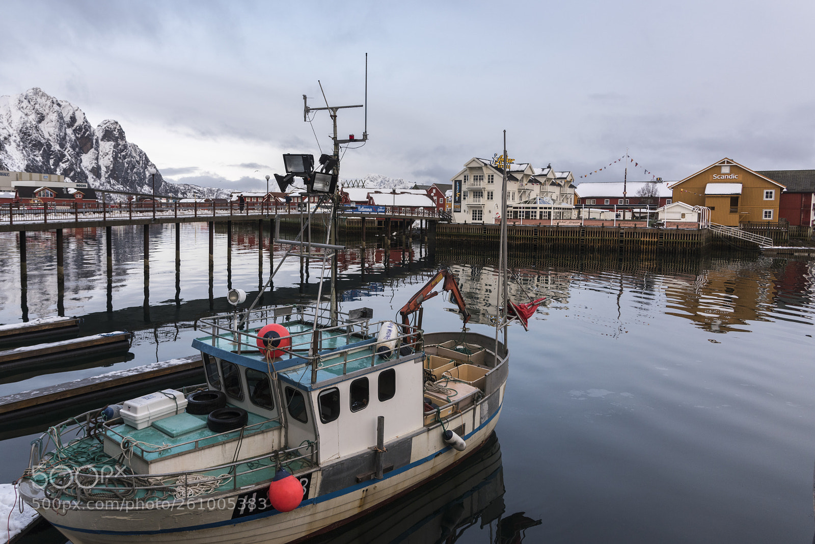 Nikon D810 sample photo. Fishing boat in sea photography