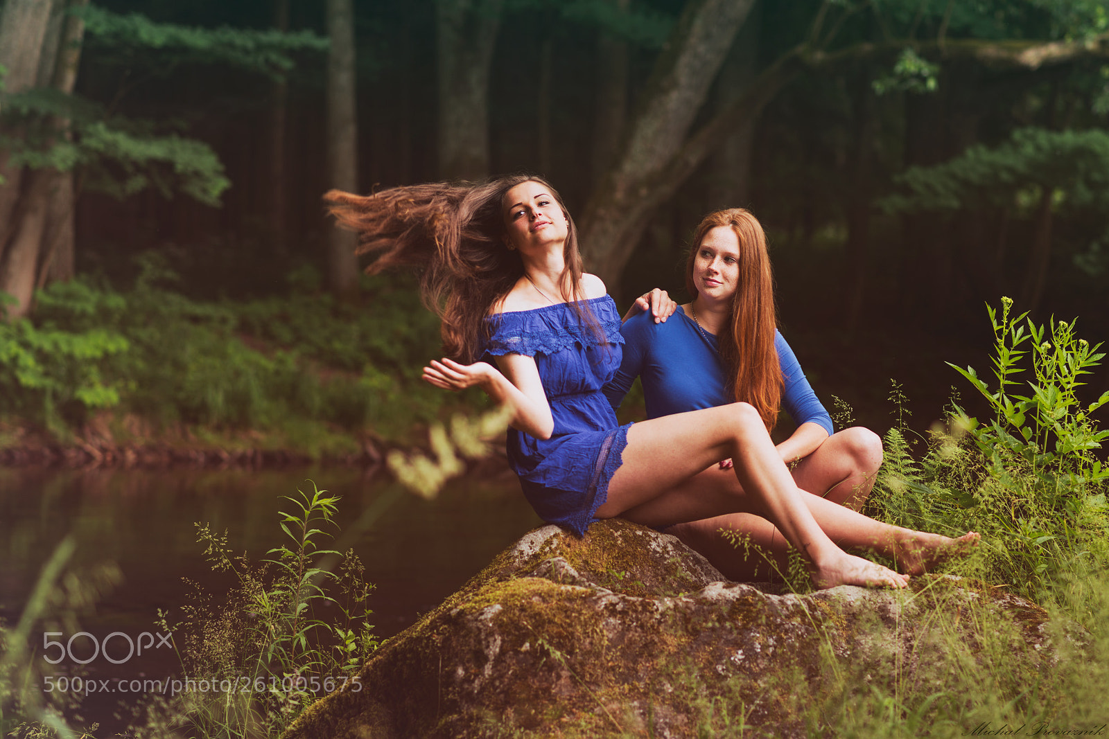 Nikon D800 sample photo. Ladies in blue photography