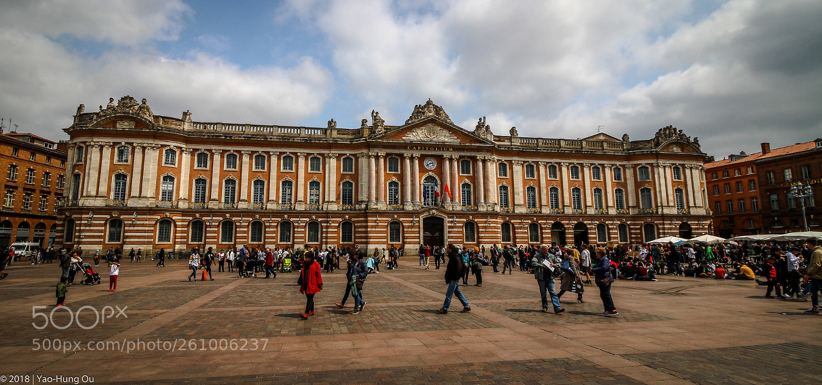 Canon EOS 70D sample photo. Capitole de toulouse photography