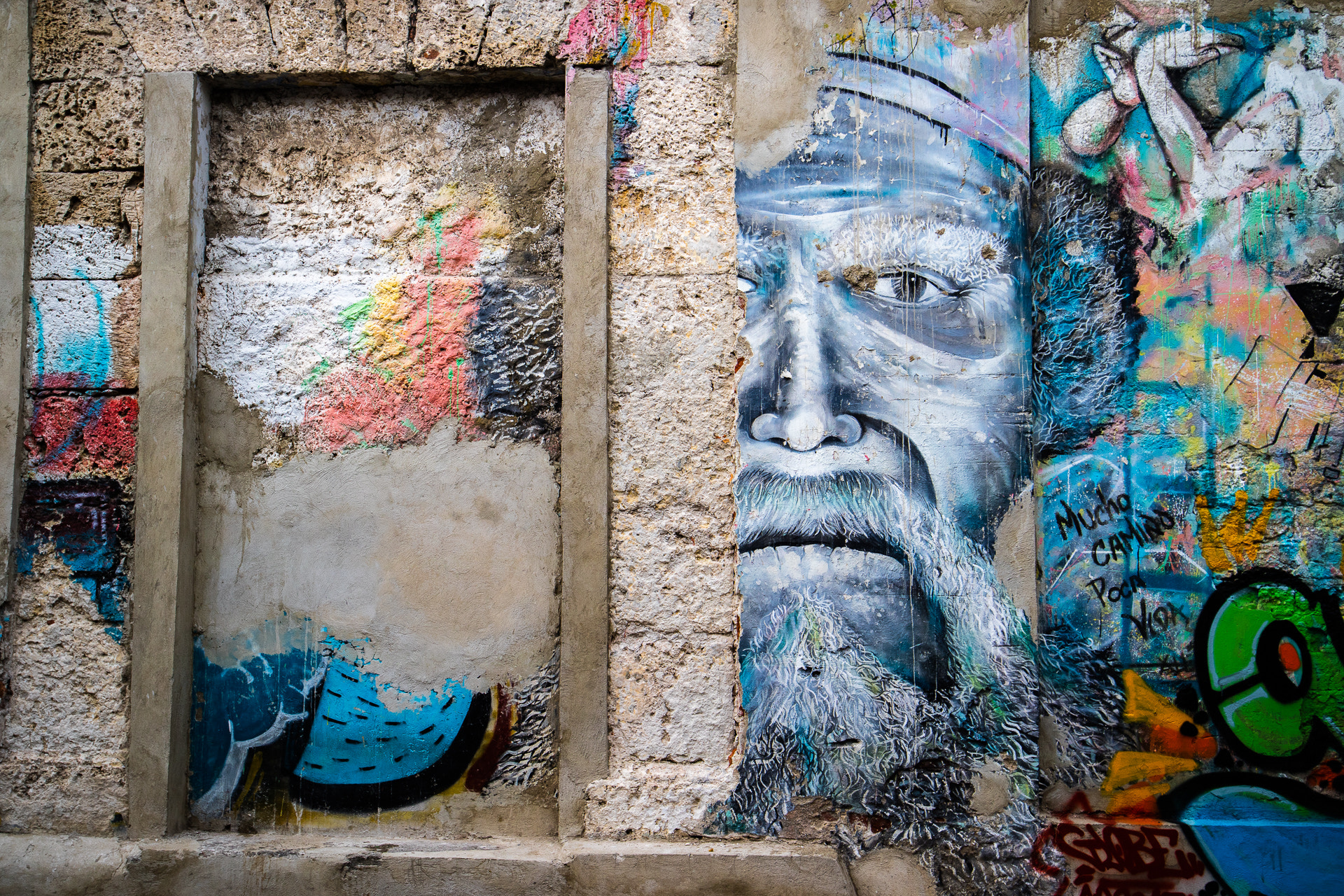 Canon EOS M3 sample photo. Graffito photography