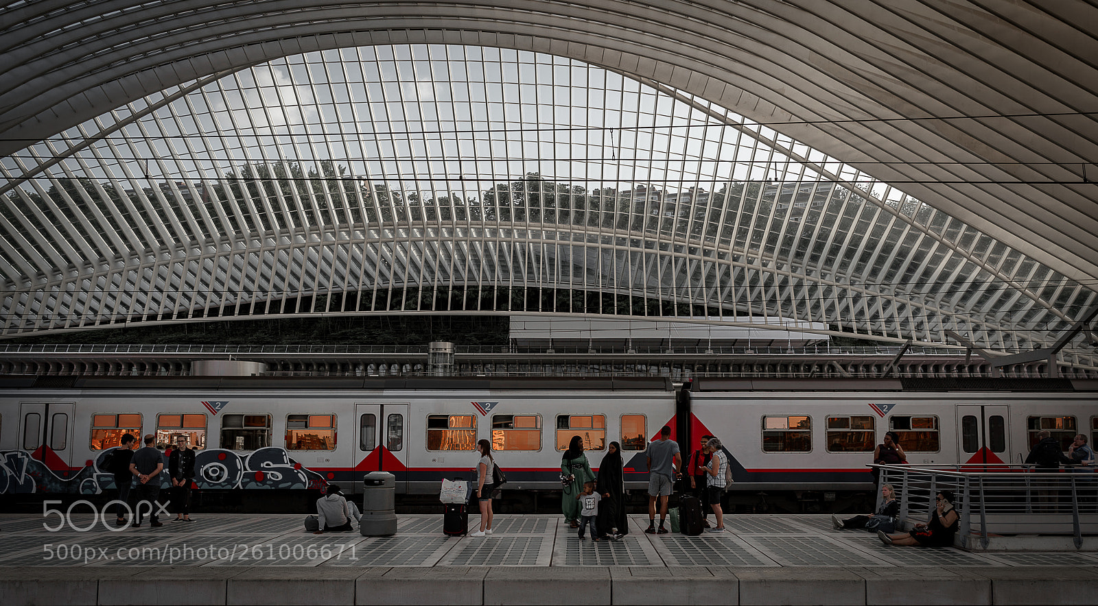 Sony a7R II sample photo. Liège-guillemins photography