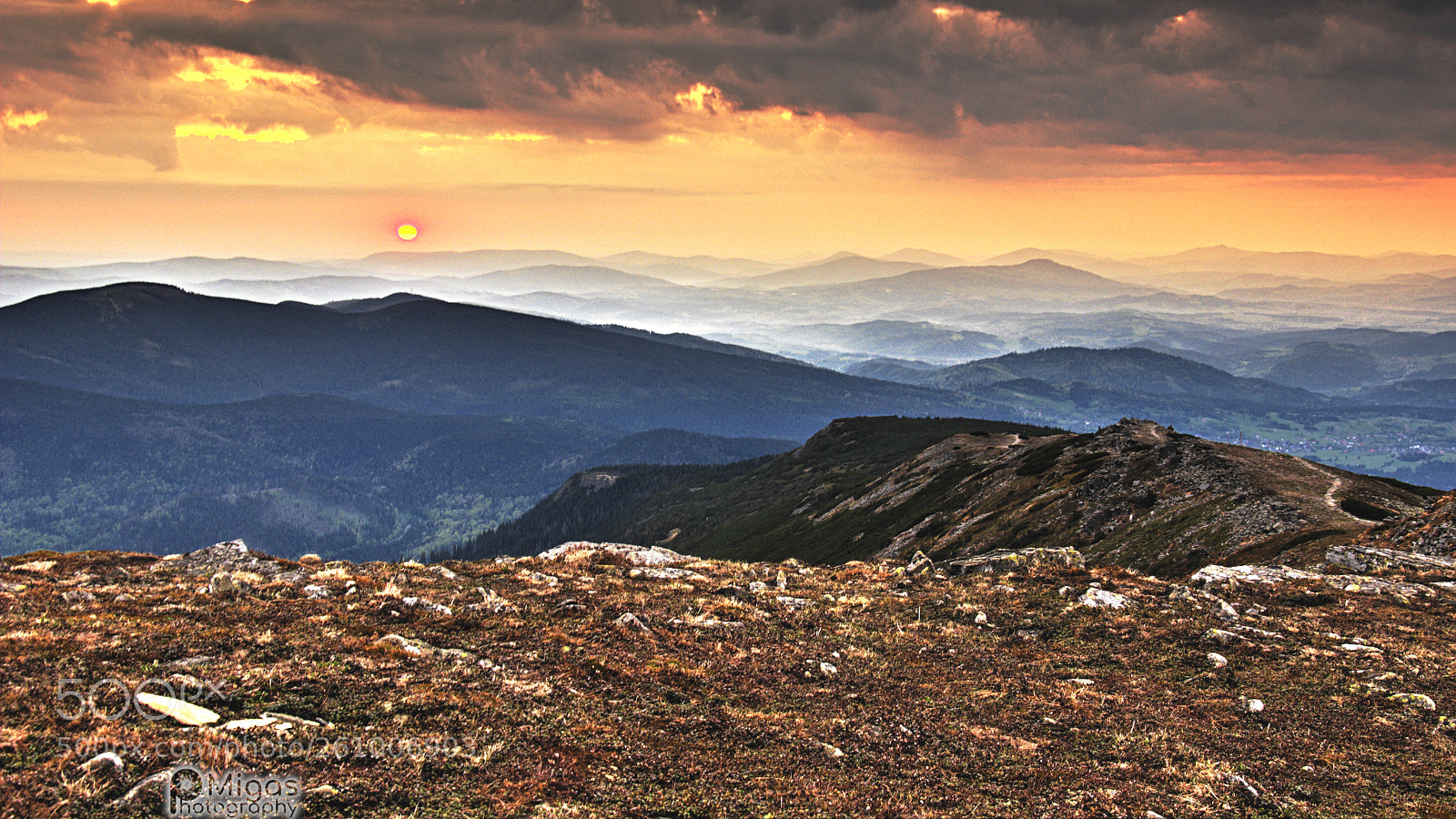 Nikon D7100 sample photo. Snrise in mountain photography