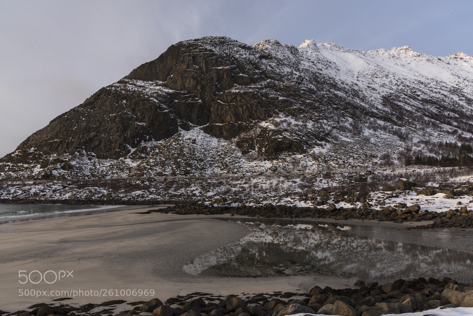 Nikon D810 sample photo. Tidal pool on beach photography