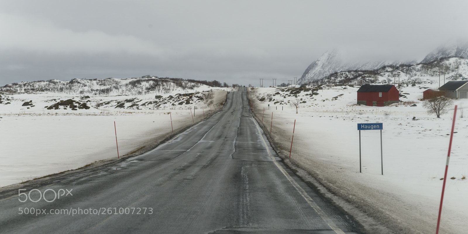 Hasselblad X1D-50c sample photo. Road passing through snow photography