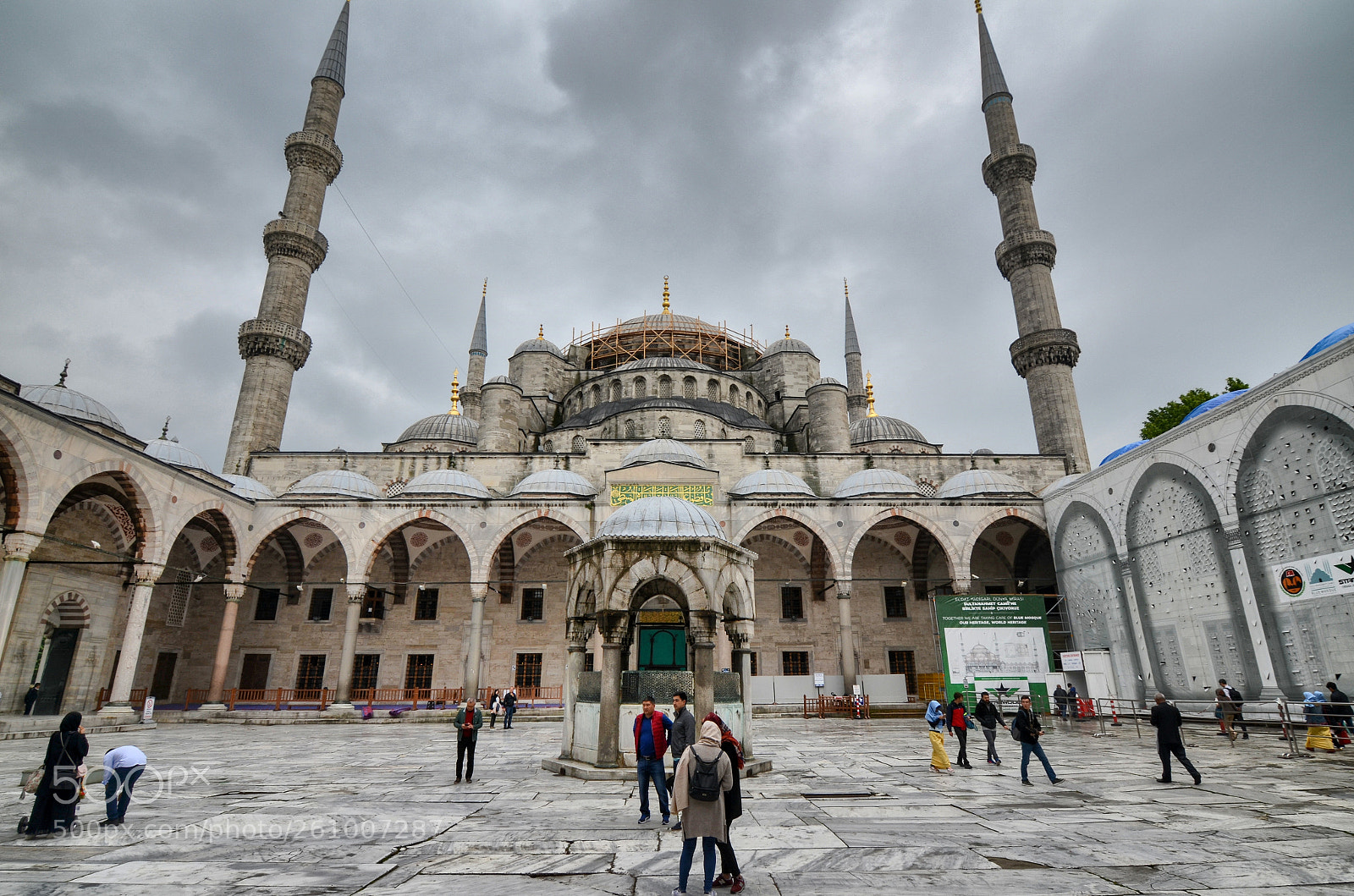 Nikon D5100 sample photo. The blue mosque photography