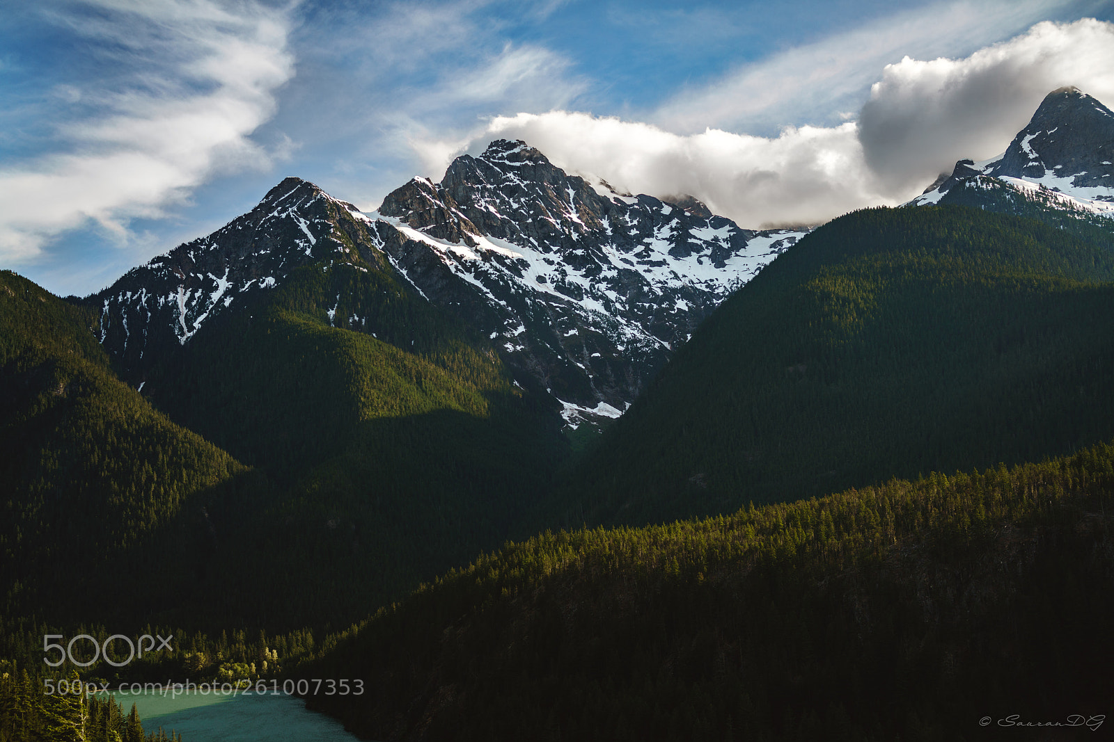 Sony a7R II sample photo. Snowcapped mountains around lake photography