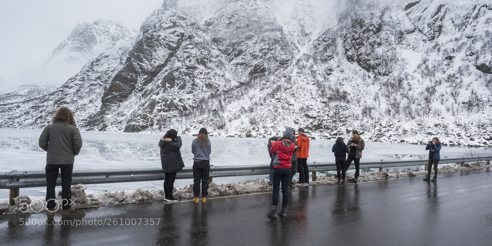 Nikon D810 sample photo. Tourists looking at mountain photography