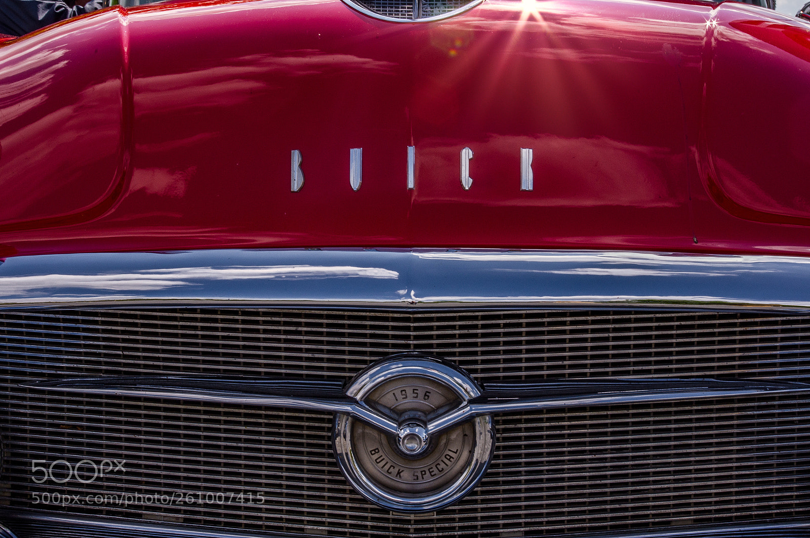 Pentax K-x sample photo. 1956 buick photography