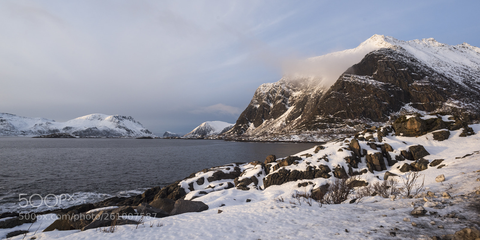 Nikon D810 sample photo. Snow covered rocks at photography