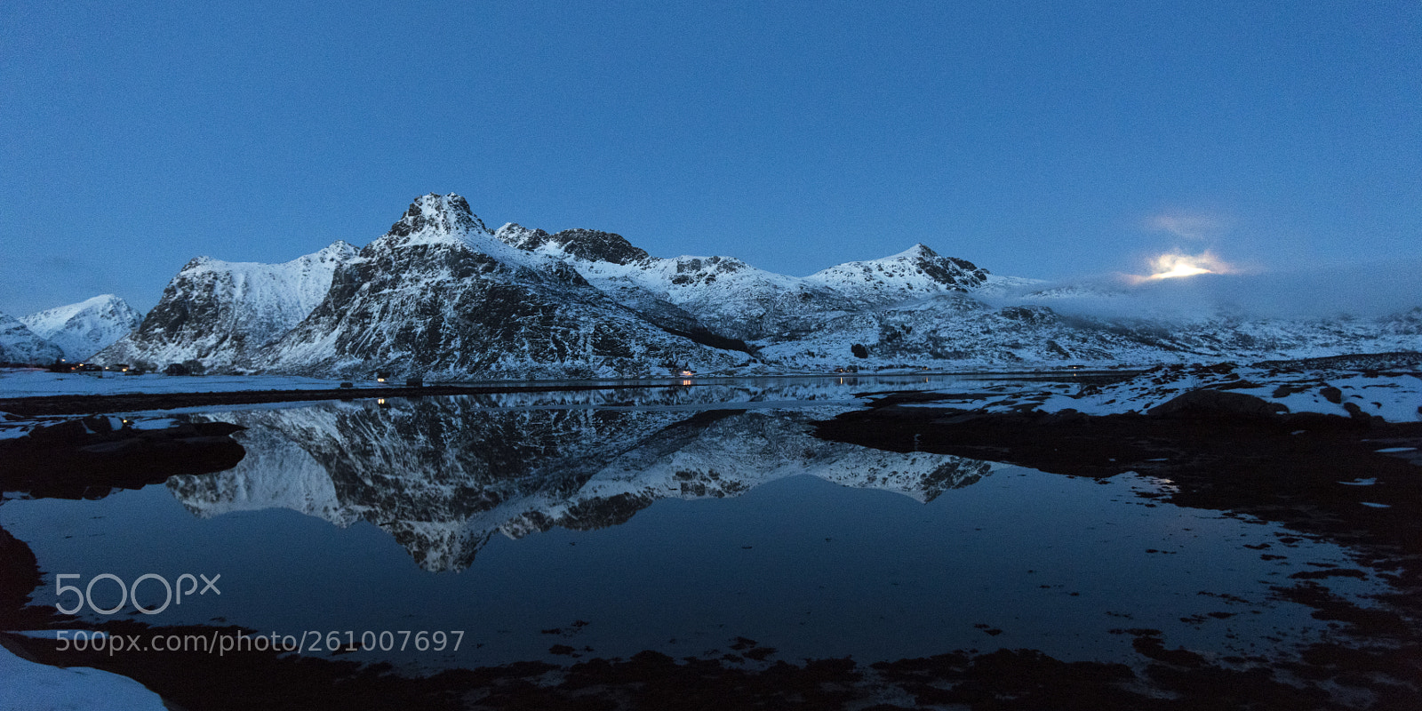 Nikon D810 sample photo. Reflection of mountain in photography