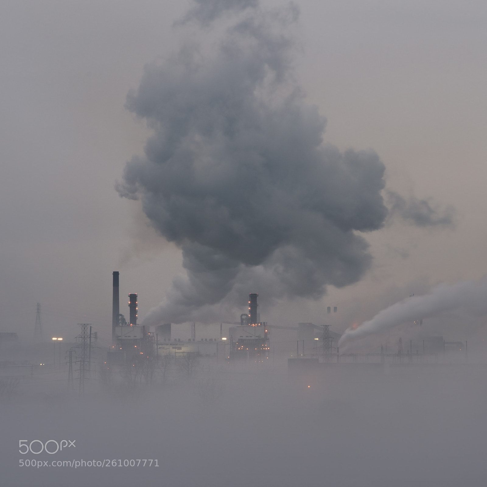 Nikon D810 sample photo. Fog and smoke engulfing photography