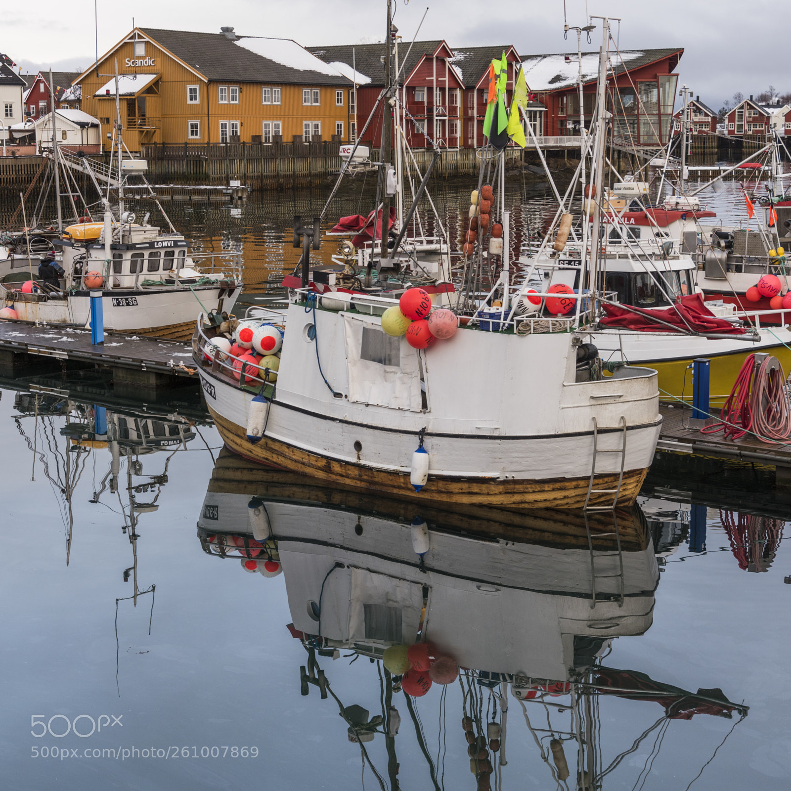 Nikon D810 sample photo. Fishing boats at harbor photography