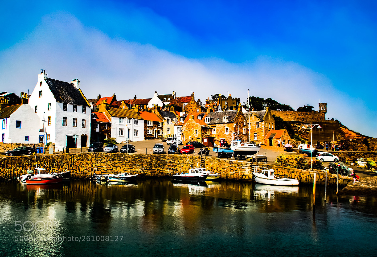 Canon EOS 700D (EOS Rebel T5i / EOS Kiss X7i) sample photo. Crail harbour photography