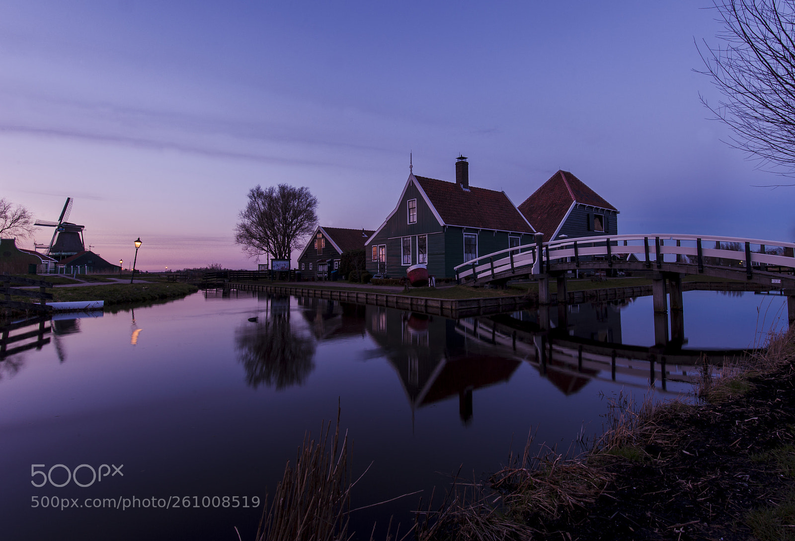 Nikon D700 sample photo. Evening at zaanse schans photography